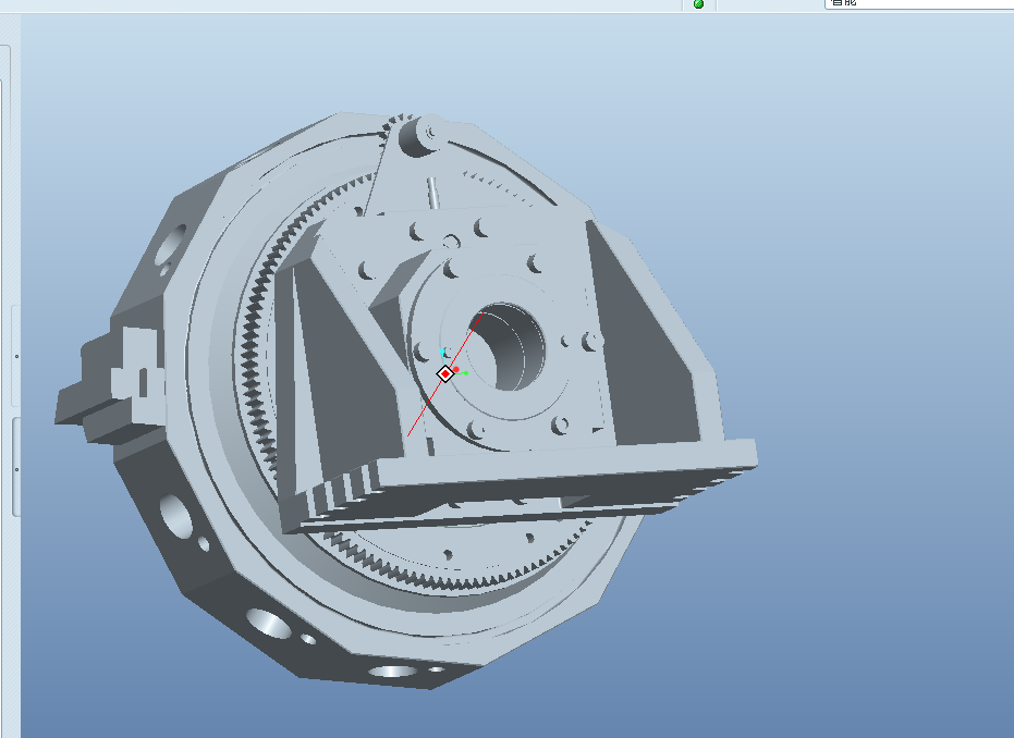 i510-动力刀架设计【含preo三维图】