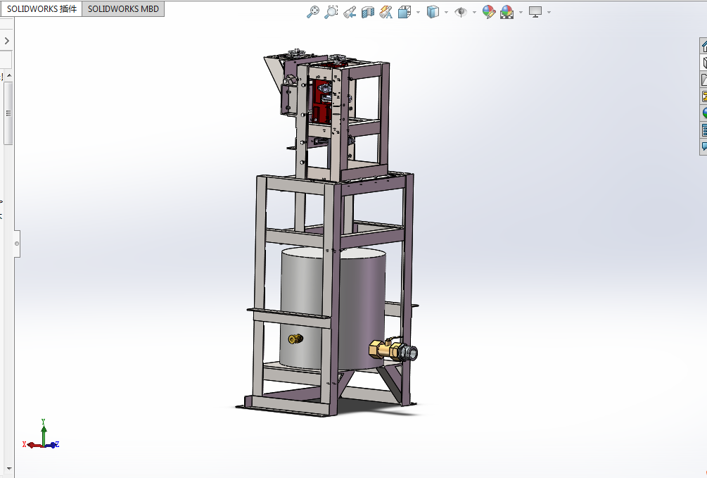 i511-复合式井口旋流除砂器结构设计及数值模拟研究[含SW三维图]