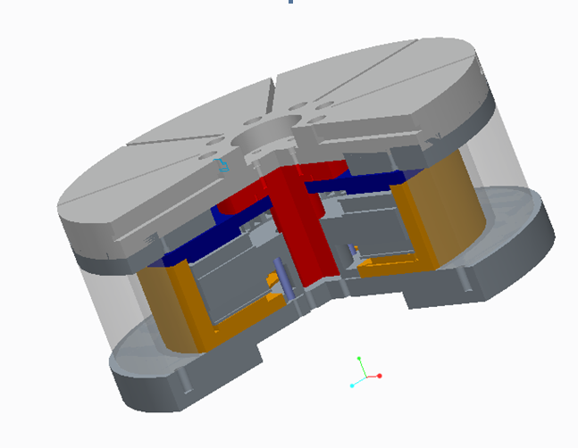 i532-直驱转台设计【含creo三维】