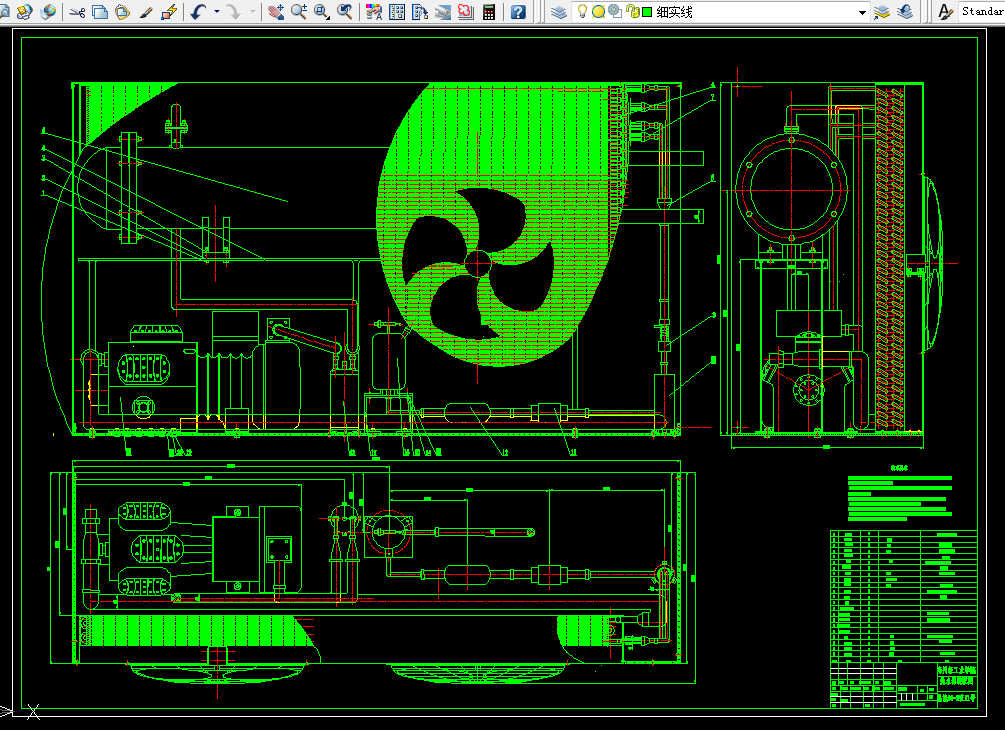 i550-100KW空气源热泵热水器设计