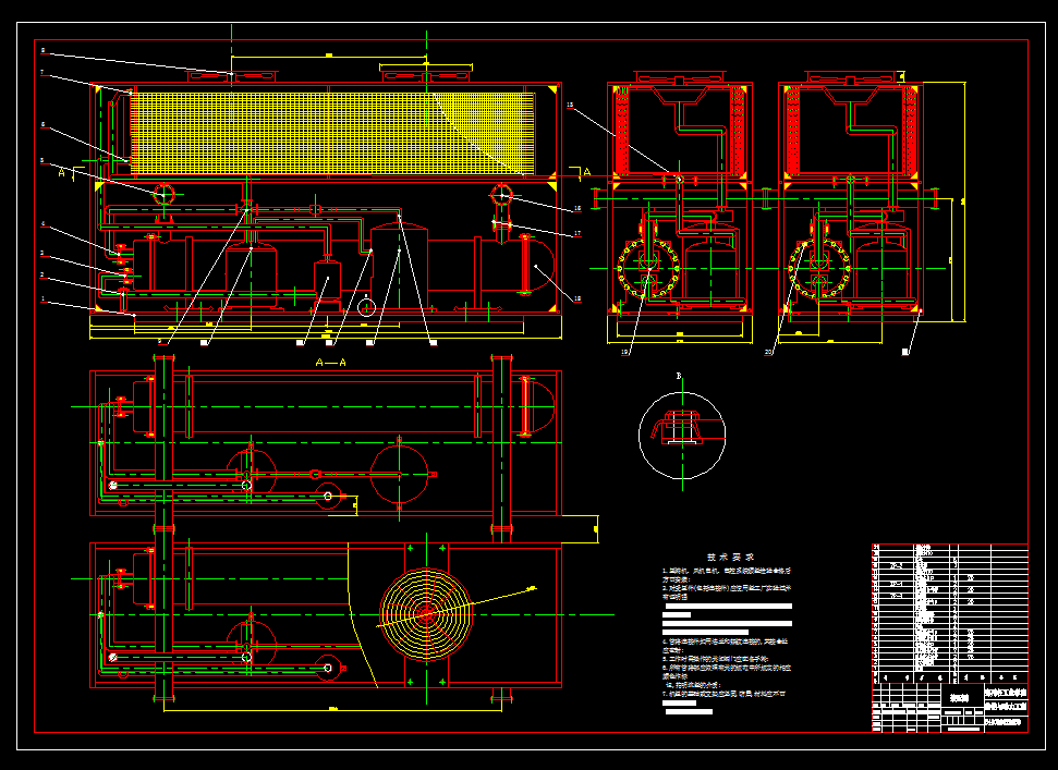 i577-120kw模块式风冷冷水机组设计