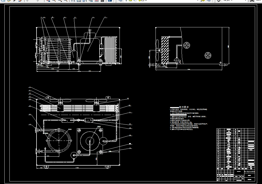 i583-300m2空气源热泵水地暖系统设计