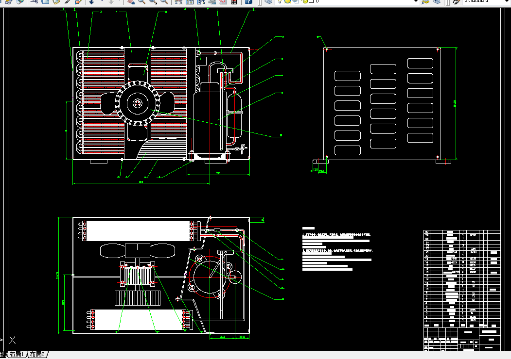 i593-KC-65窗式空调器设计