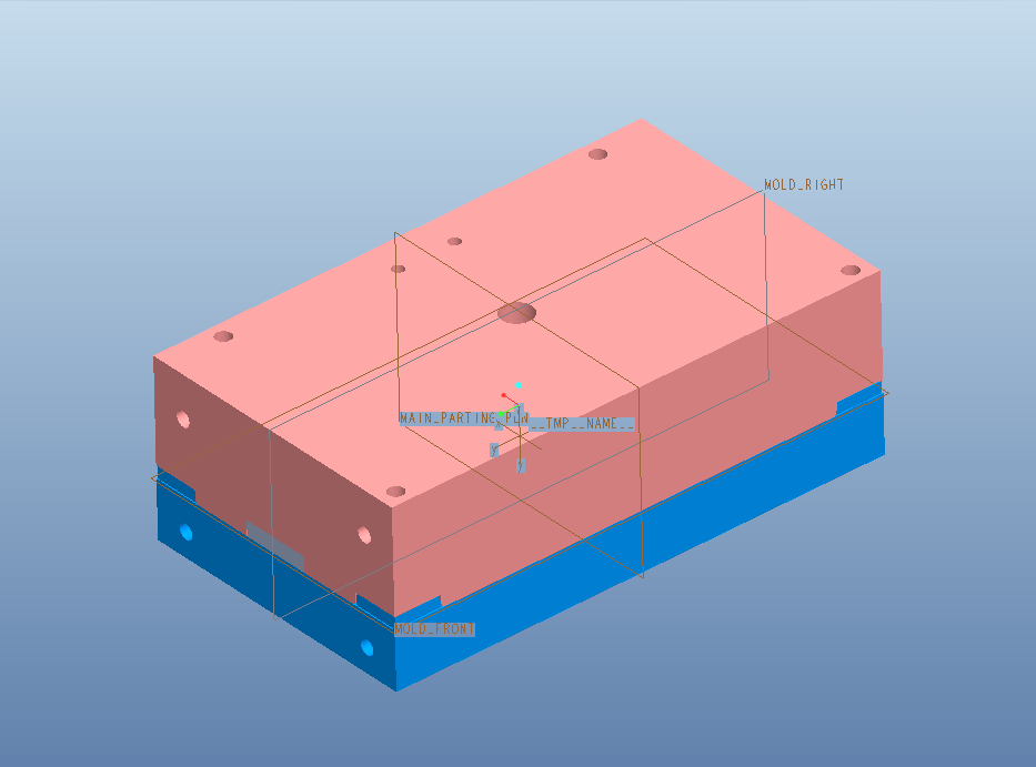 i681-汽车音响面板注塑模具设计[含Proe三维图]