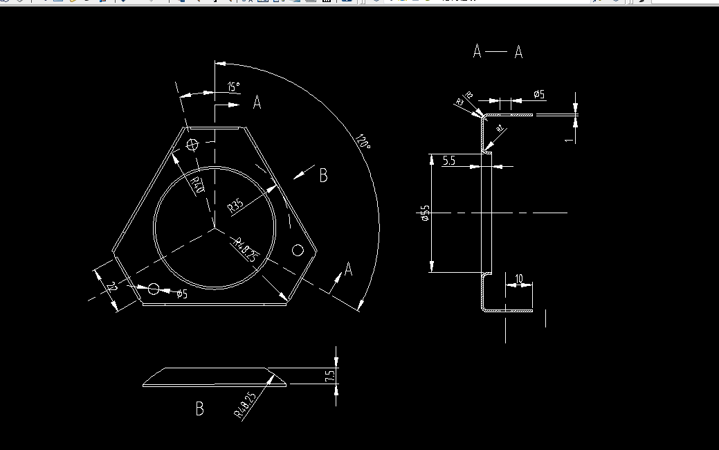 i738-某直升机内部托架冲压成形工艺分析及模具设计[含Catia三维图]