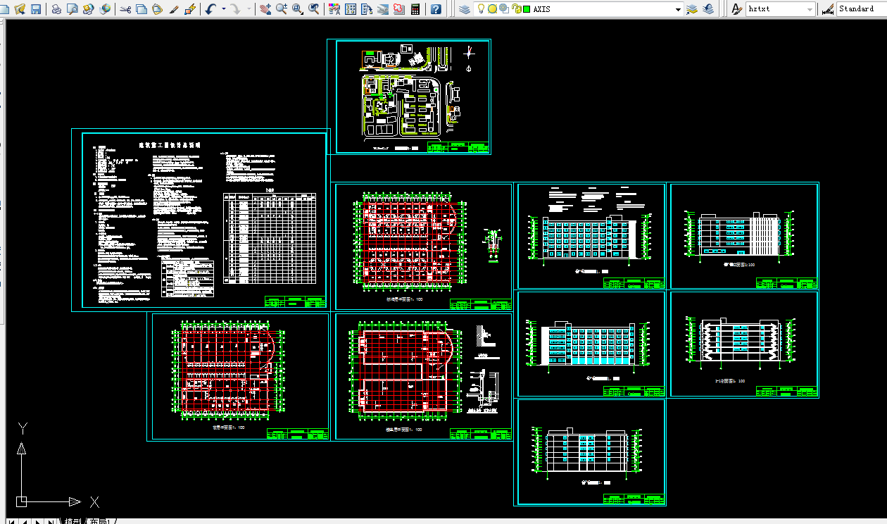 i947-中和六层商务酒店设计-6500平米