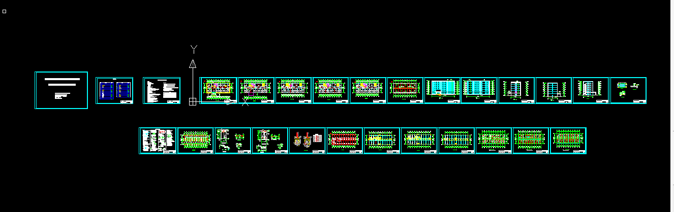 i954-路遥事务所六层办公楼设计-3314平米