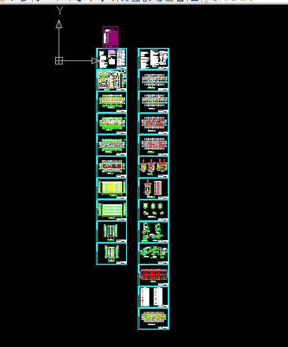i960-缘园小区5号住宅楼设计-7层，一层车库2524平米 2单元2户型