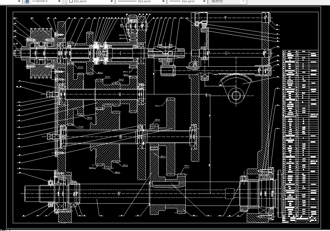 J116-普通中型车床主轴箱设计