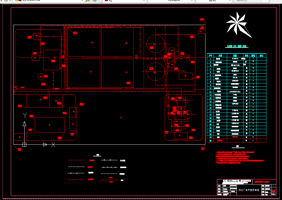 D316-江苏省D市排水系统和污水处理厂的扩大初步设计
