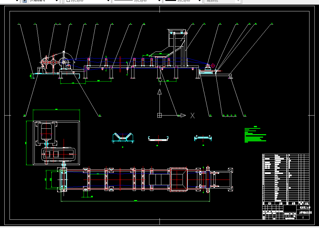 J180-矿用固定式带式输送机的设计