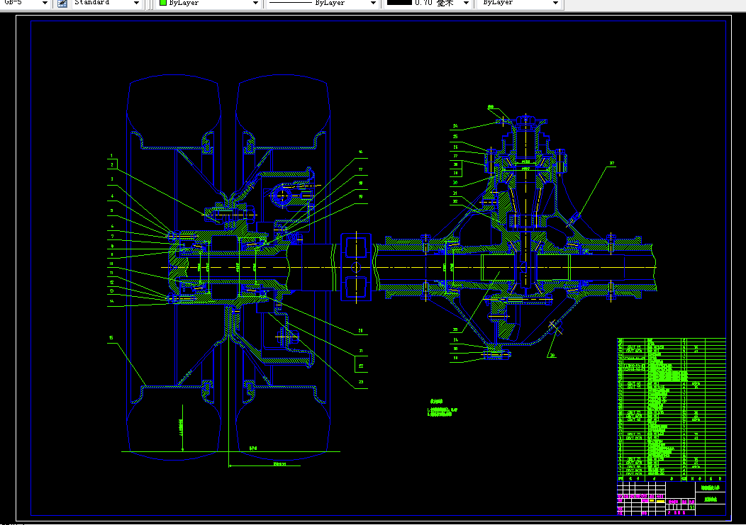 J195-低速载货汽车后驱动桥的设计