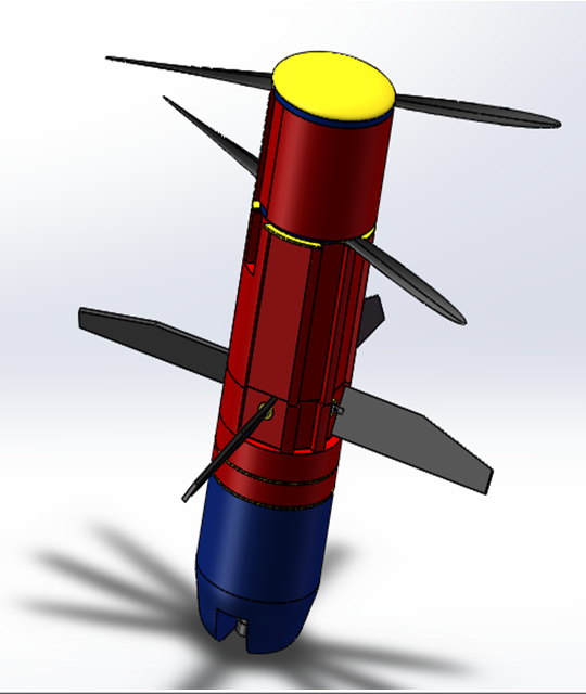 J215-微小型共轴双旋翼飞行器设计[含SW三维图]