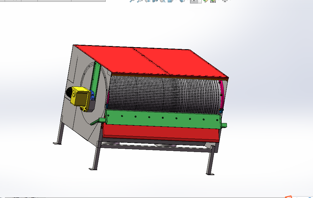 J218-微滤机样机虚拟设计[含SW三维图]