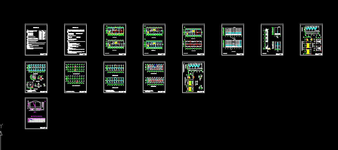 J254-唐山冀东水泥公司办公楼设计-5层，2750平米