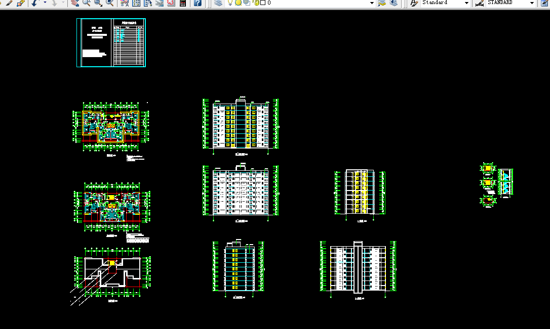 J256-小高层住宅楼建筑结构设计