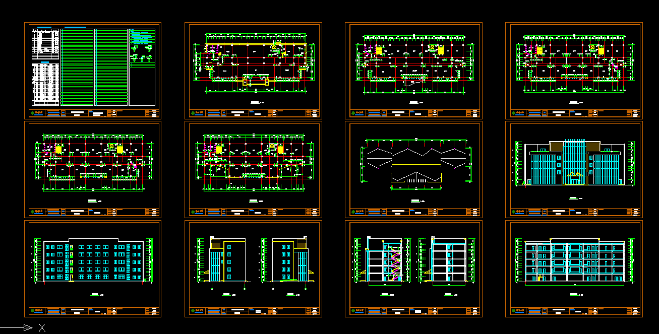 J257-扬州市爵尚办公楼设计-5层4300平米