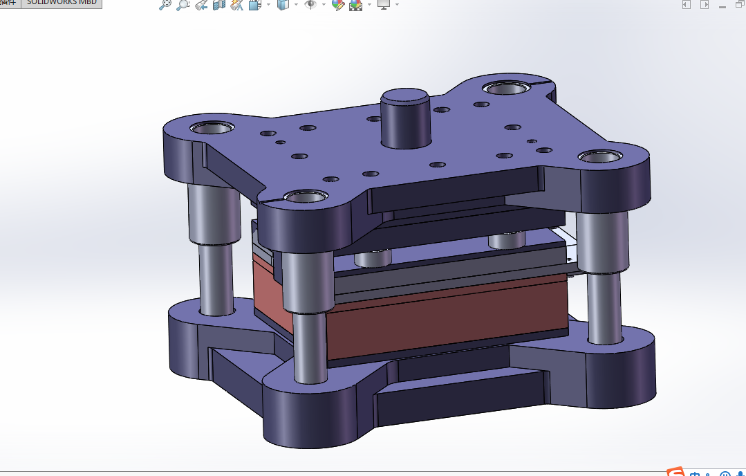 J260-某型垫片精密冲裁模设计及其有限元分析[含SW三维图]-长98