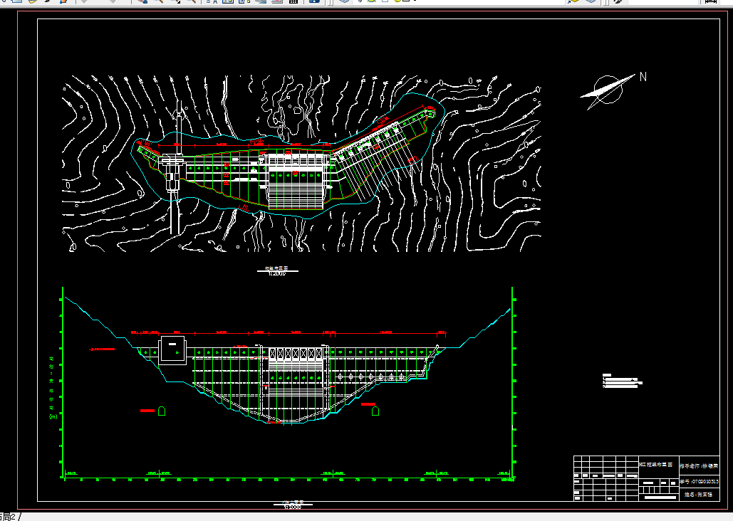J427-H江碾压混凝土重力坝设计