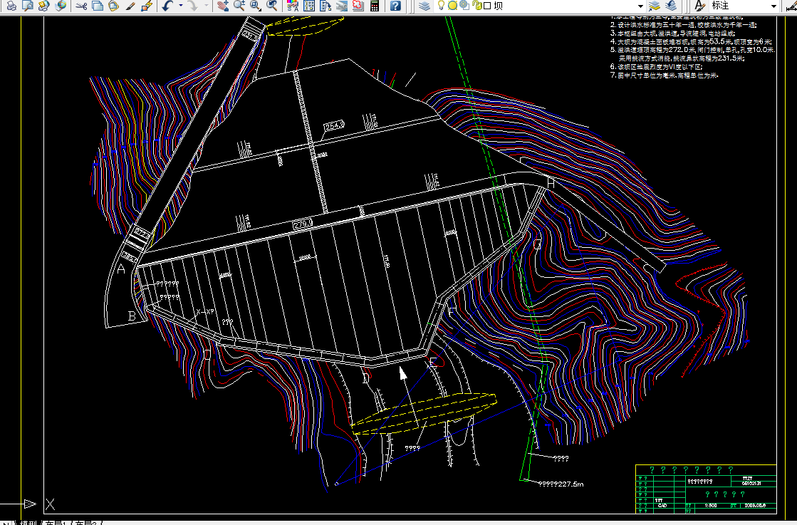 J434-B江水利枢纽工程设计