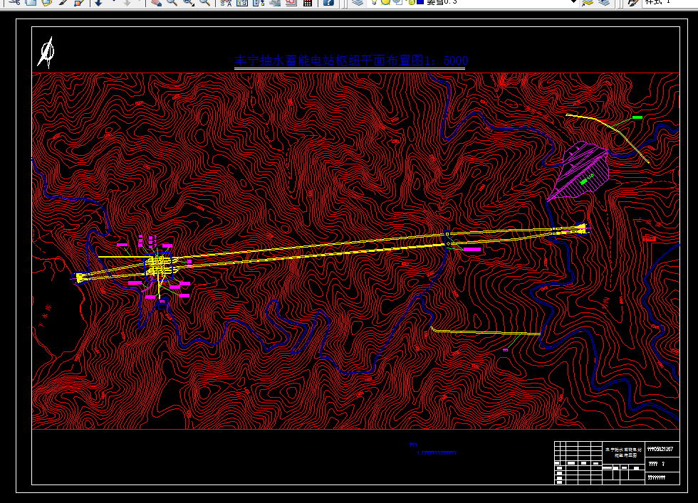 J440-丰宁抽水蓄能电站布置方案选择及上游调压室涌浪计算