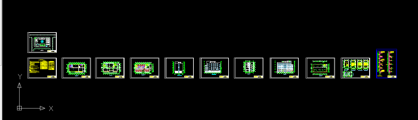 J488-唐山市中山宾馆设计【含施工组织】5层，2616平米