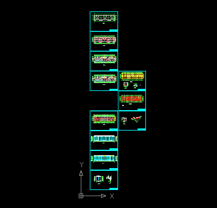 J493-百盛花园住宅楼设计-三单元三户型，5层，5451平米