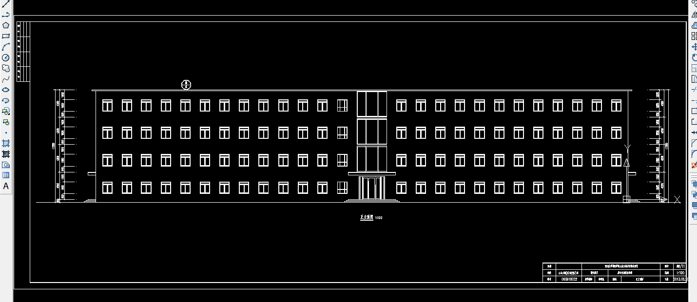 J496-眉山市川尊办公楼设计【4层，5800平米】