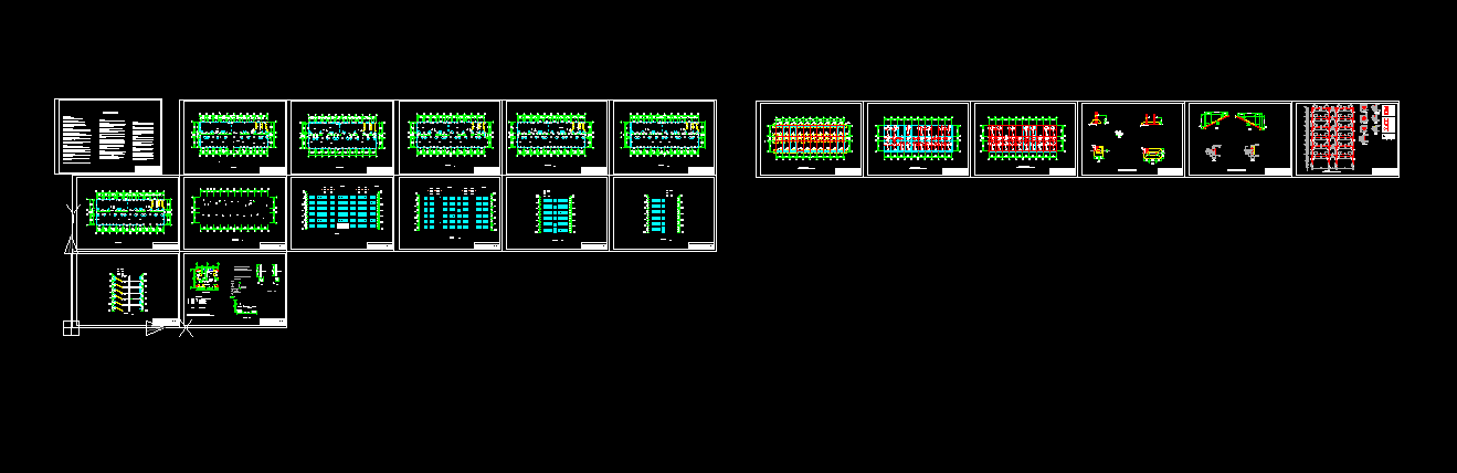 J498-某六层办公楼设计-4626平米