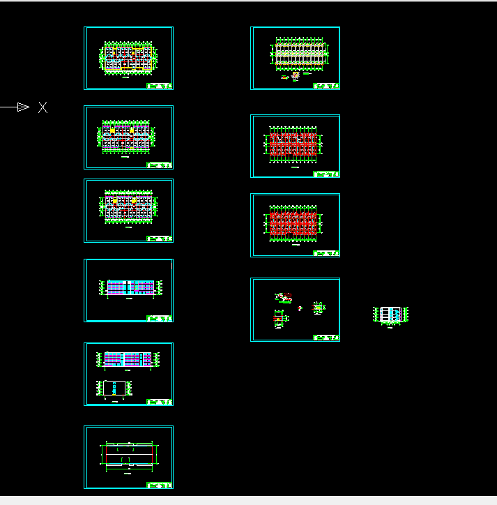 J501-青岛海关学院学生公寓设计-4层，3160平米
