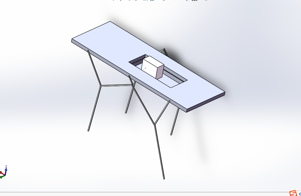 J536-四足行走小车的设计【含SW三维图】