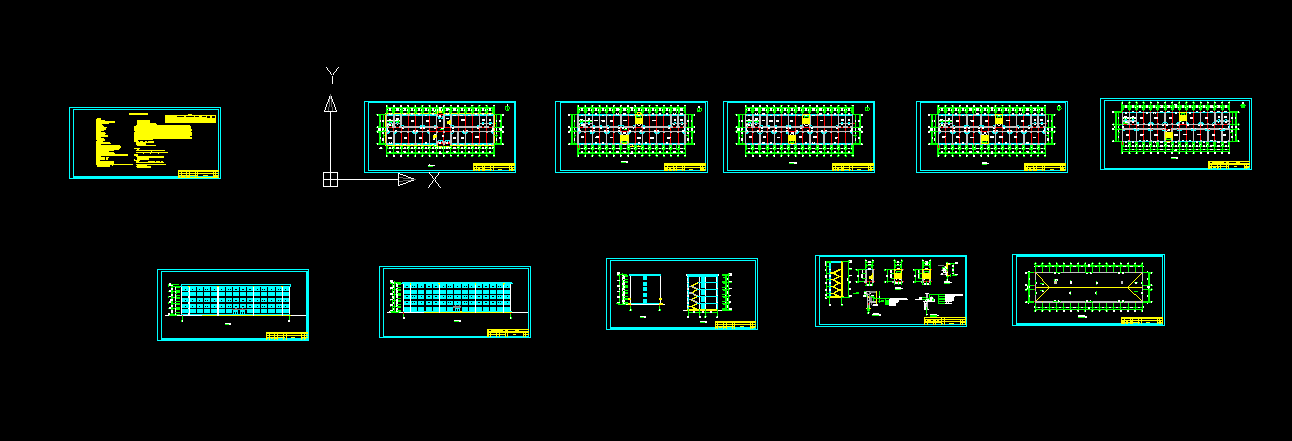 J656-濮阳市某中学办公楼设计-5层，5386平米
