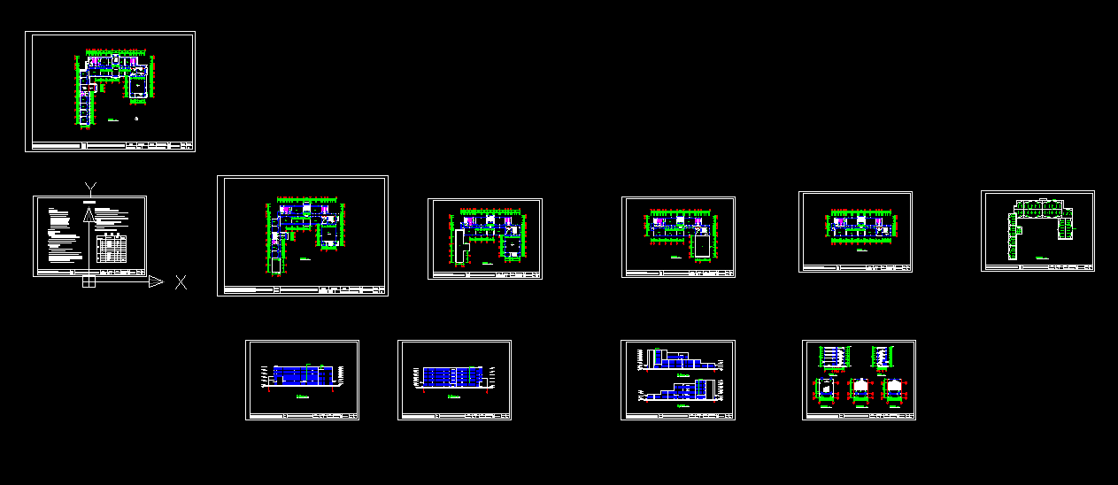 J658-青岛理工大学黄岛校区教学楼设计-5层，7081平米