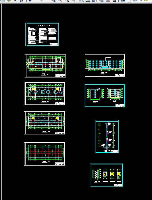 J679-光华学院教学办公楼建筑土建设计-4层，3929平米