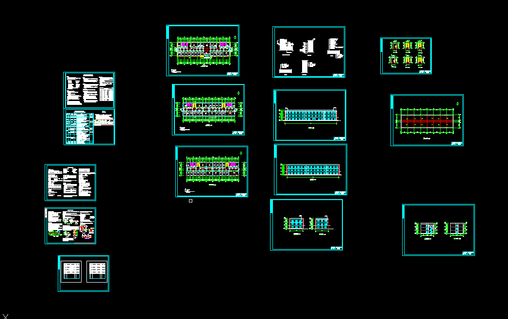 J681-济南某物流配送中心办公楼设计-3层，2794平米