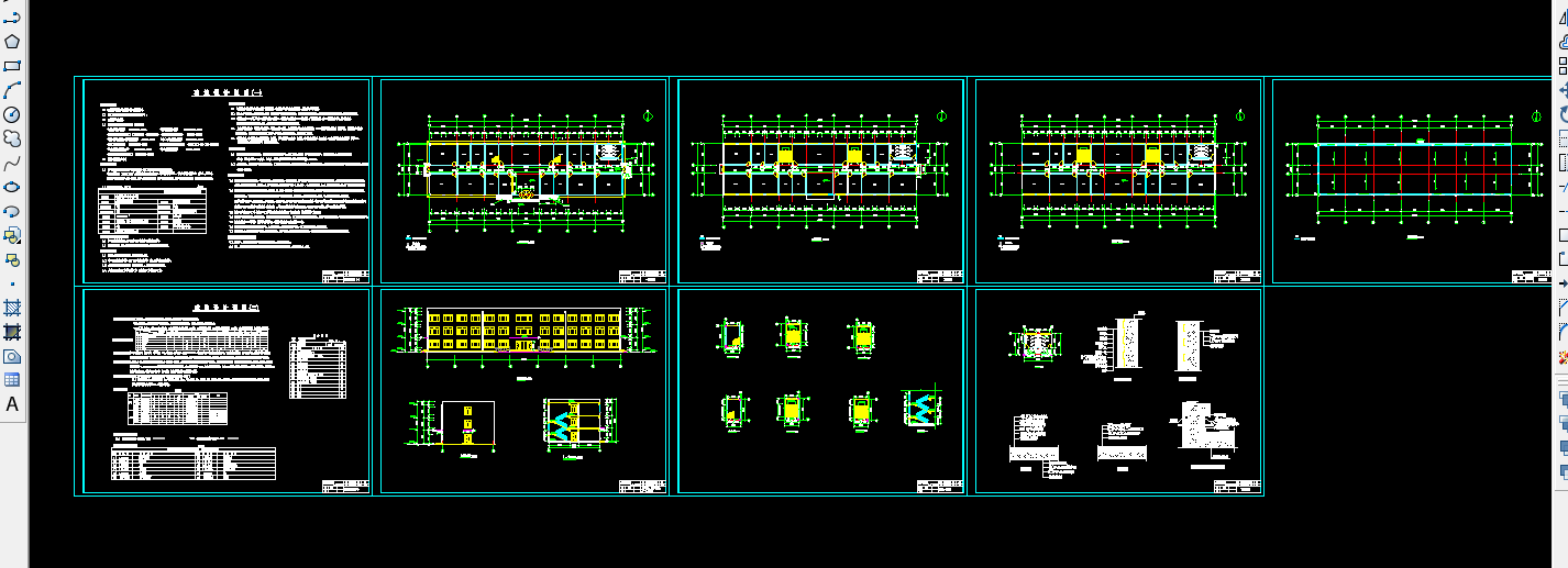 J683-济南某物流配送中心三层办公楼设计-2400平米
