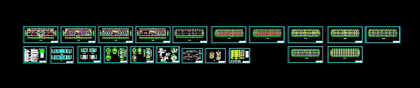 J688-嘉晟A座办公楼土建设计-4层4921平米