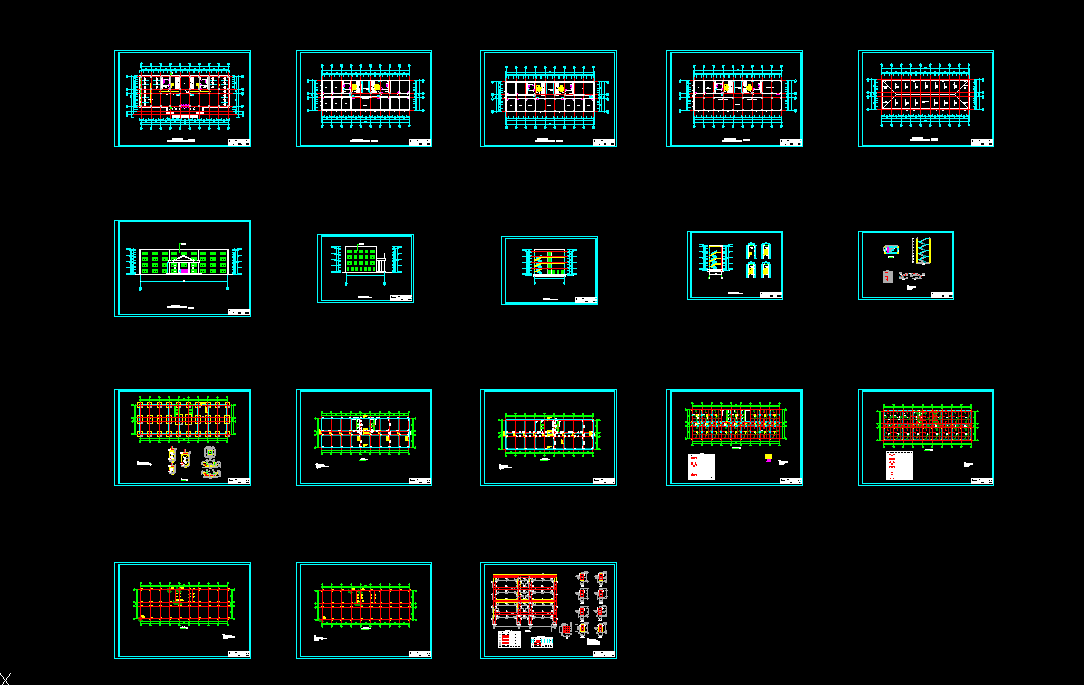 J691-长春光大研发中心创研大厦土建设计-4层，3981平米