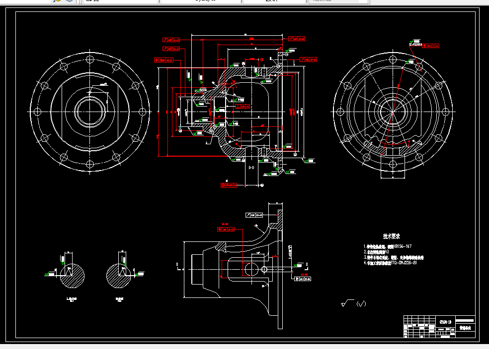 D344-BJ2020差速器壳体的机械加工工艺及工装设计[2套夹具毕设版]