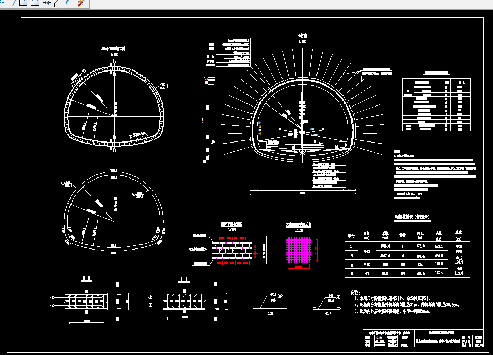 J890-炒米梁隧道右线支护结构设计