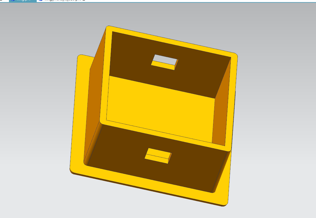 J891-方形扣盖注塑模设计[含UG三维图]