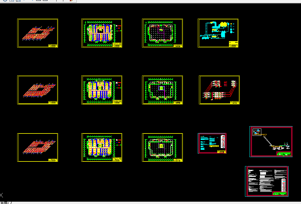 J918-天津市某大型商场空调系统设计