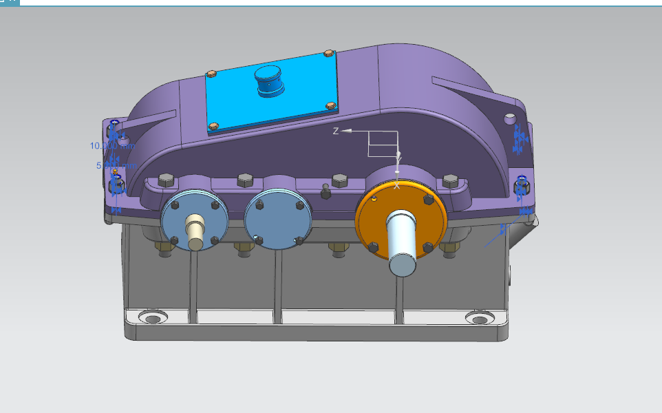 J951-电动绞车的传动装置两级展开式圆柱齿轮减速器【含UG三维】F=6000V=0.48D=400-