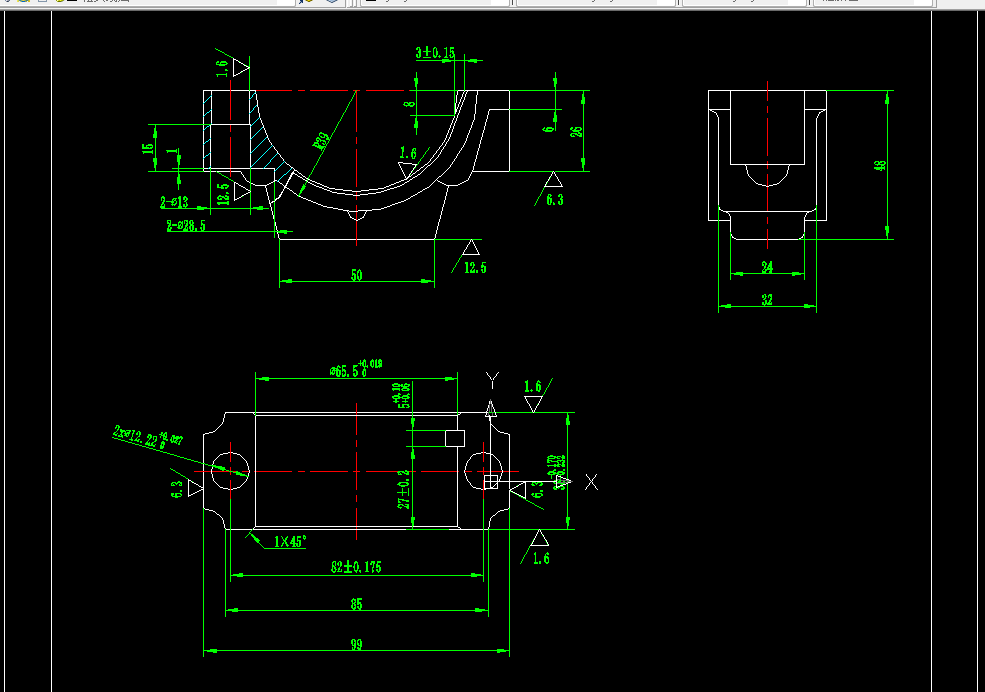 C660-连杆上盖零件加工工艺及夹具设计