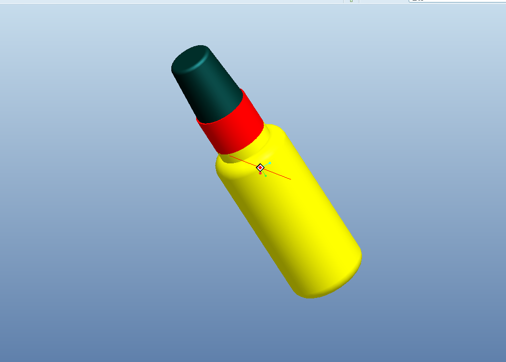 K040机械CADCAM课程设计-喷雾器模型的创建[含proe三维图]
