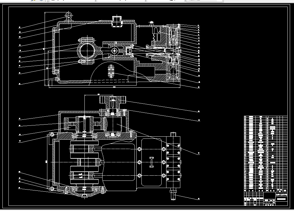 D353-XBR12532型乳化液泵的结构设计及曲轴工艺设计