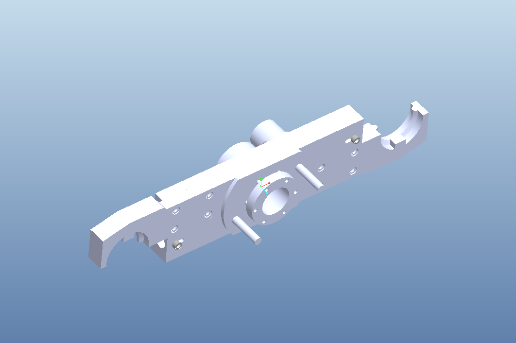 K073-数控镗铣床换刀机械手设计[含Proe三维图]