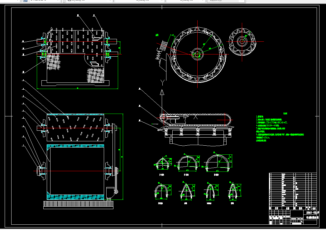 K123农业机械学课程设计-水稻半喂入式脱粒机（喂入与脱粒部分）设计-2喂入量2KG