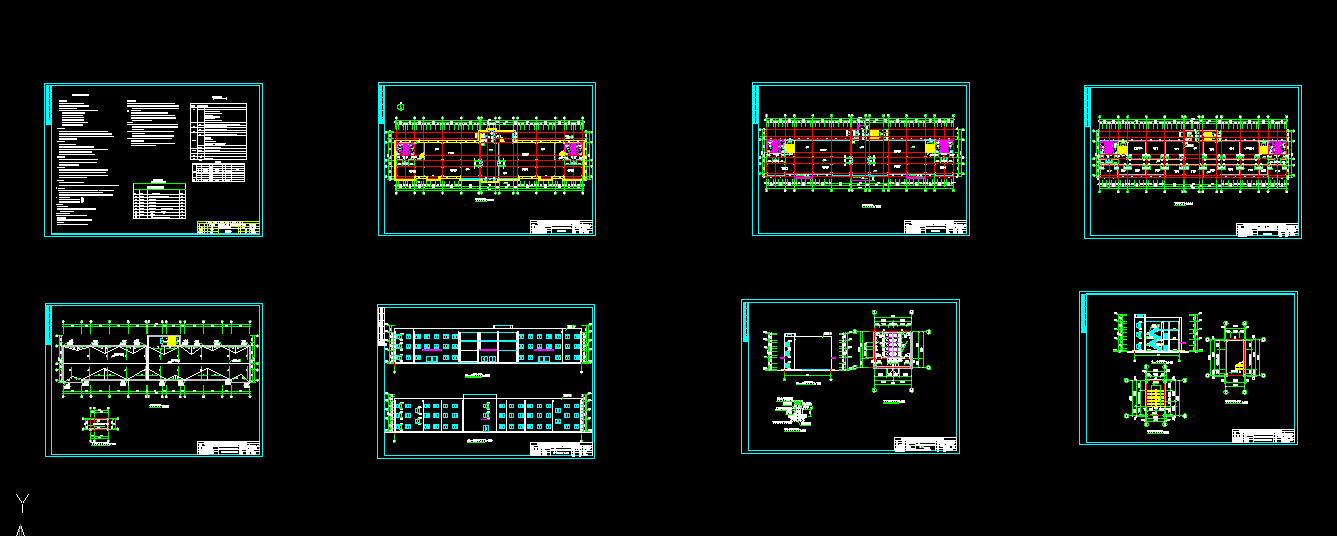 K153-河北康恒医药公司办公楼建筑结构设计-3层框架结构1816平米