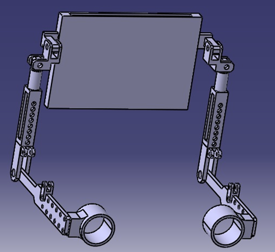K241-穿戴式健身器的设计建模与Adams仿真[含Catia三维图]